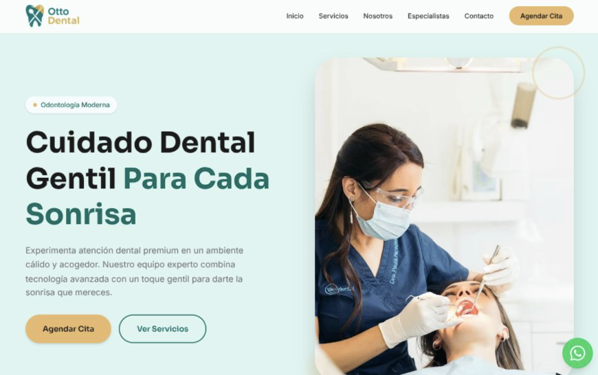 Screenshot de Otto Dental